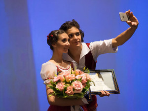 фото с Всероссийского конкурса молодых исполнителей «Русский балет» в Большом театре